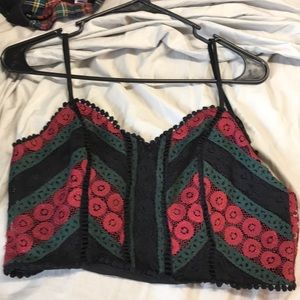 Decorative crop top